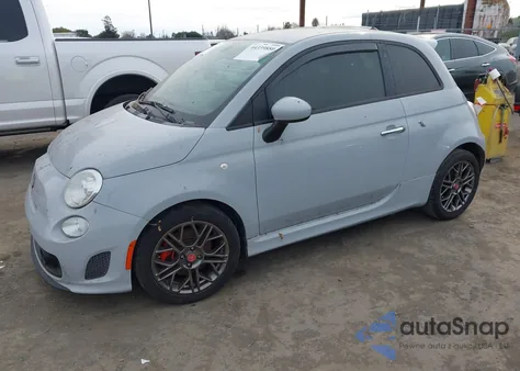 2017 Fiat 500 Abarth z USA, uszkodzony, nr VIN 3C3CFFFH0HT594314